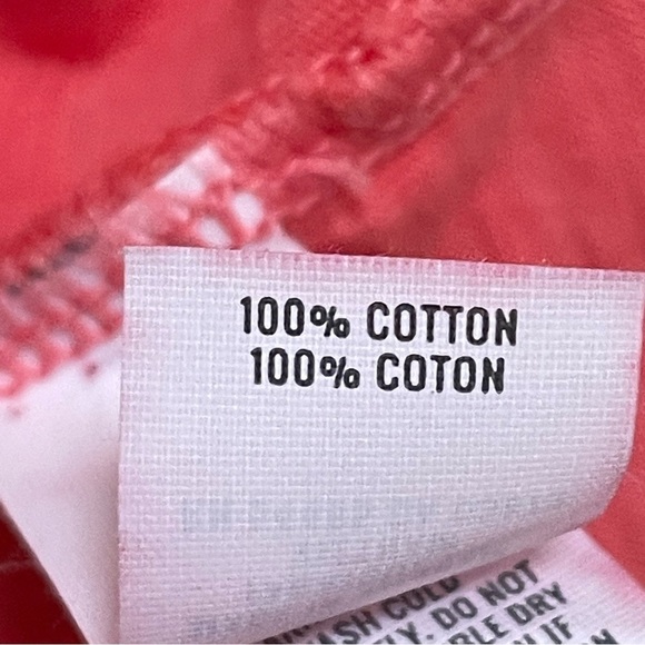 Aerie Women's Coral Love Is Love Living In Tshirt Relaxed Fit Cotton Sz M NWT - Picture 8 of 8